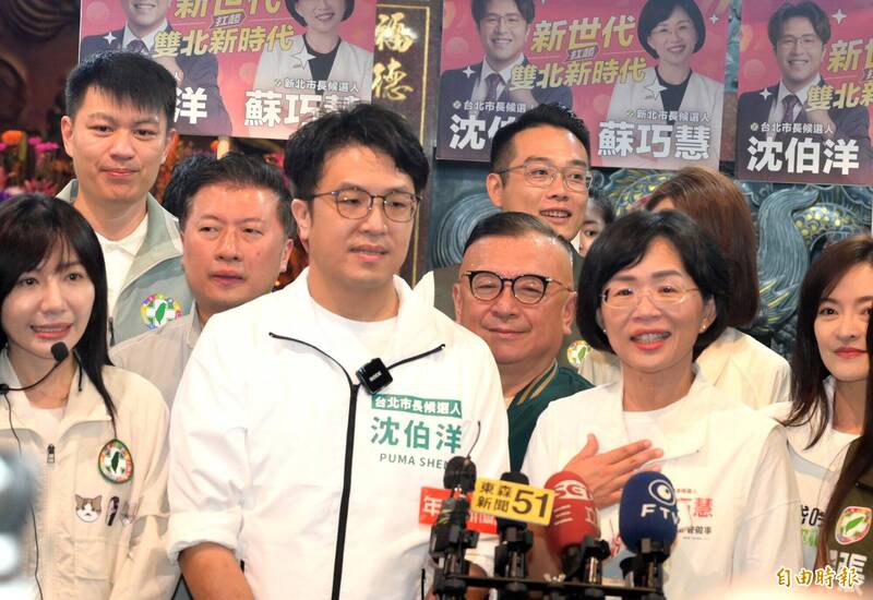 民進黨推「雙母雞」帶頭衝? 蘇巧慧、沈伯洋預告雙北下一步