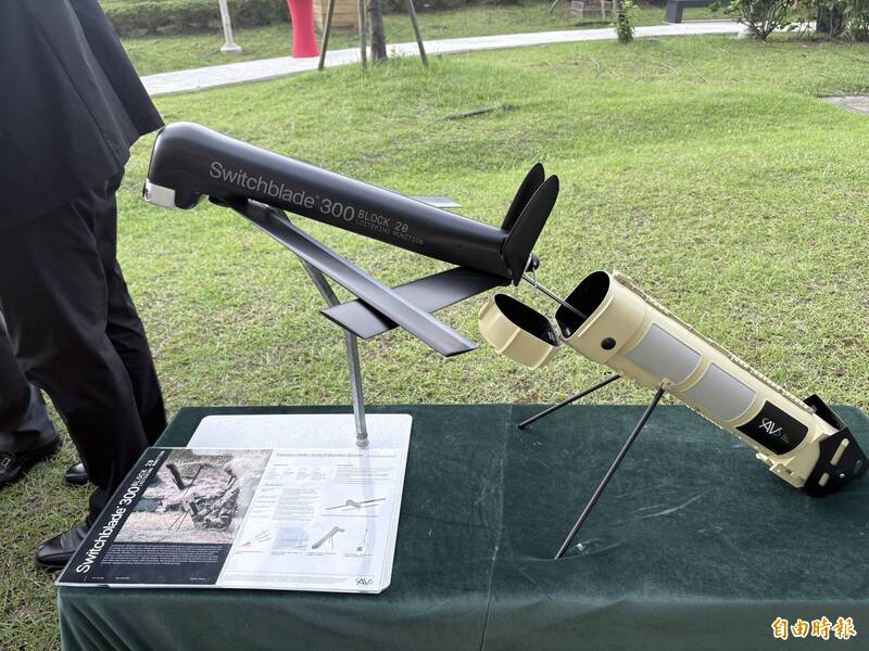 AIT展示多款美製無人機 彈簧刀300、V-BAT無人機全亮相