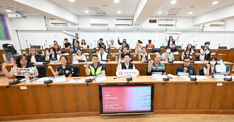 極端高溫情境強化跨局處應變 桃園市兵棋推演