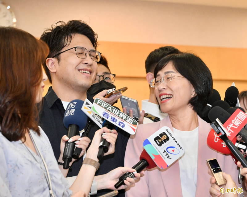 交情深厚!蘇巧慧調侃蹭飯往事 沈伯洋爆她留美「綽號」