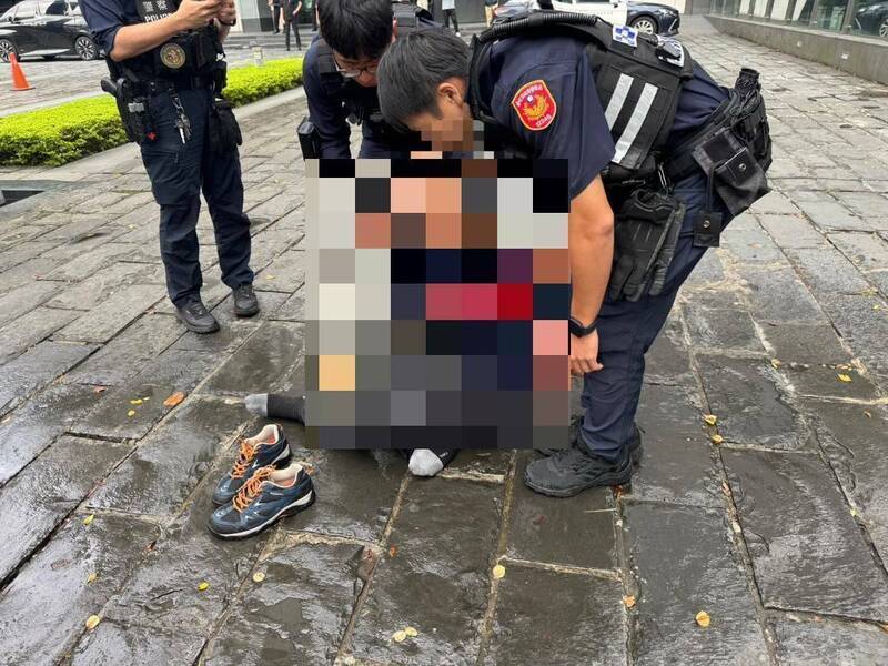 本來要炸總統府!男帶瓦斯桶到三立電視台外點火 下場出爐