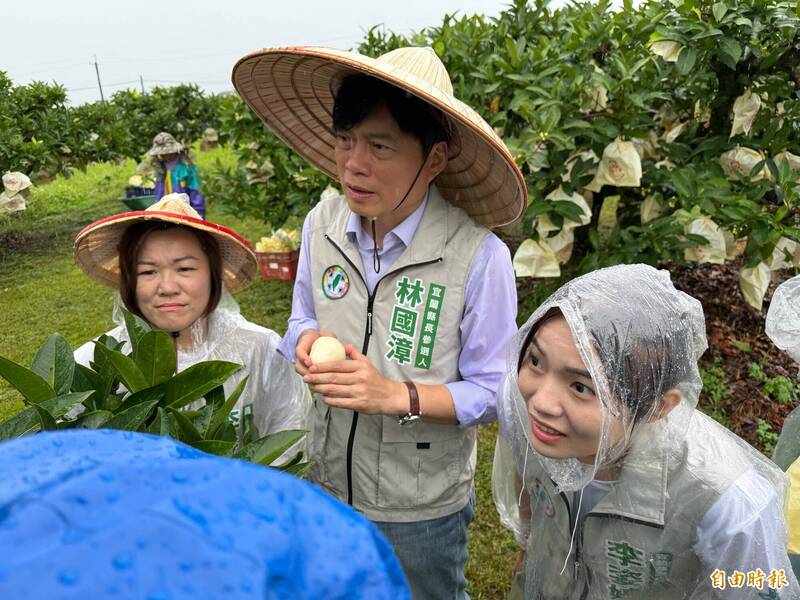 關心宜蘭農民權益 林國漳提加碼農保及有機面積