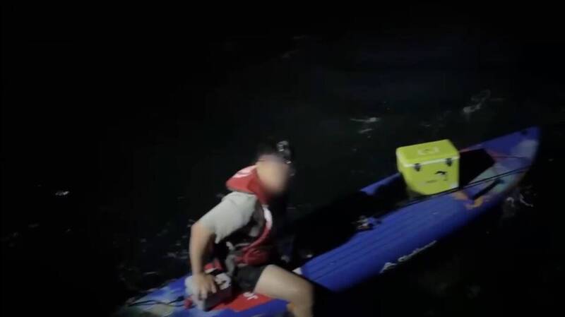 颱風外圍環流影響澎湖起風 SUP出海無力折返海巡隊馳援