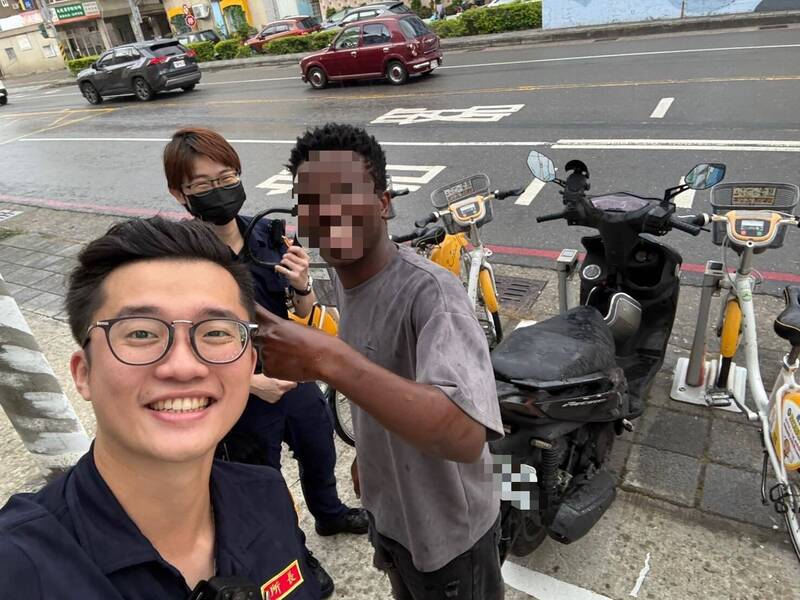 非洲男子酒後斷片遺失財物 高雄警方迅速尋回
