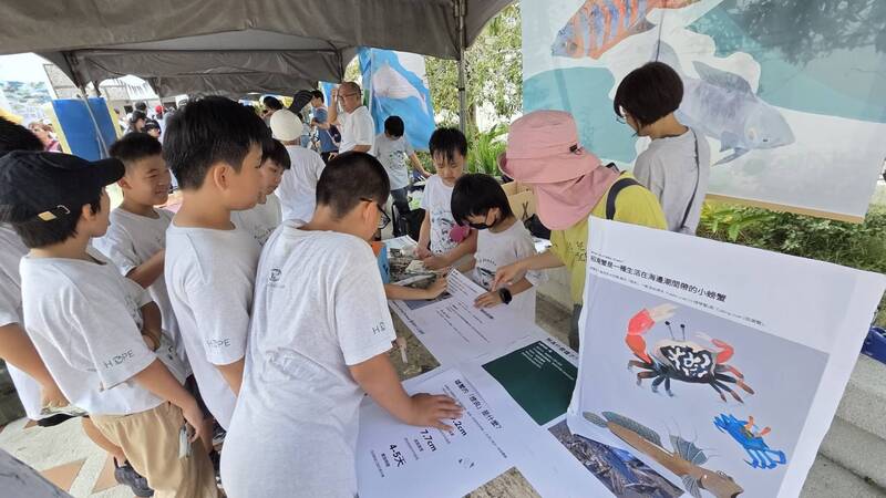 小學生變身濕地解說員 台江「根與芽嘉年華」共學護生態