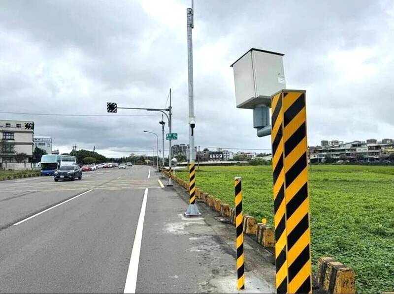 竹南全天路測速桿惹民怨 速限擬調高至60公里