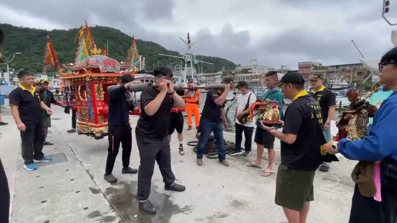 桃園永源天后宮海巡圓滿落幕 大園警方迎接媽祖回鑾