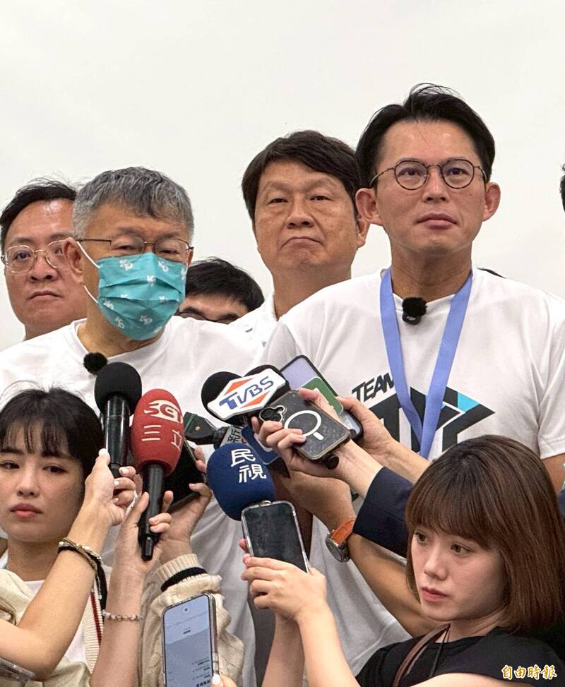 選彰化縣長？柯文哲要蔡壁如找黃國昌談 黃國昌稱待選決會討論