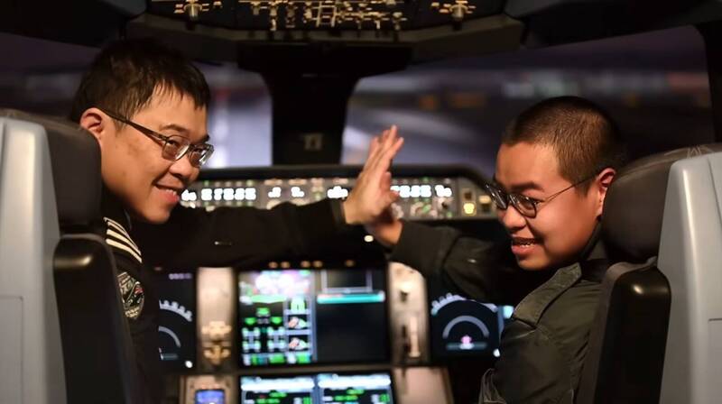埔里囡仔追航空夢 攜手K董張國煒「同飛」