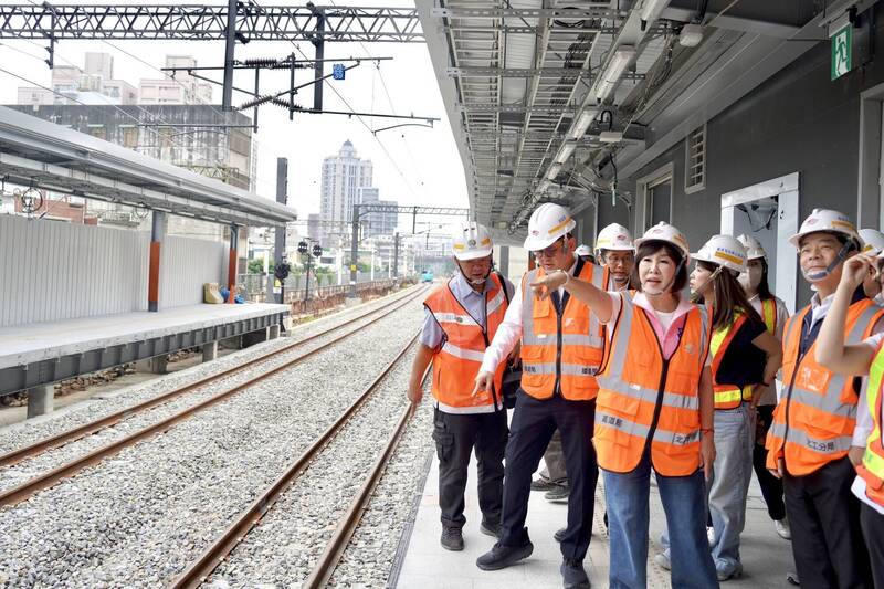 台鐵平鎮臨時站10月啟用西側卻沒天橋 民代爭取今年動工興建