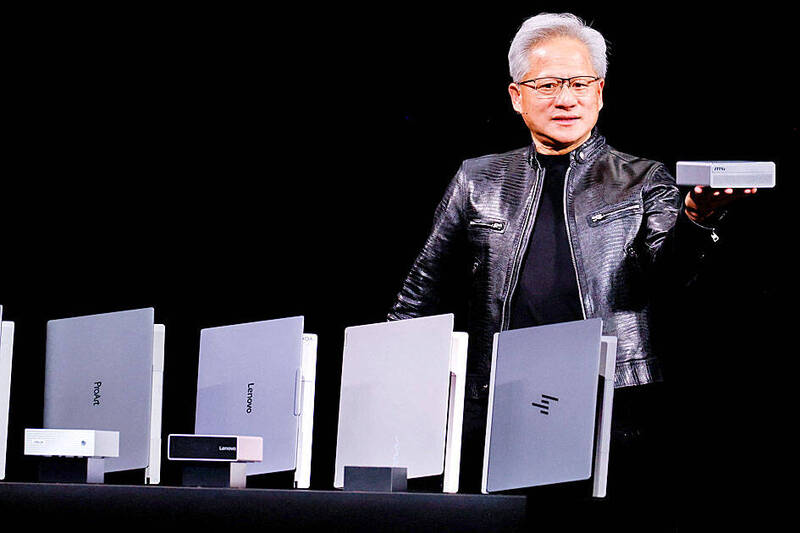 《TAIPEI TIMES》 Nvidia launches AI chip for Windows-based laptops