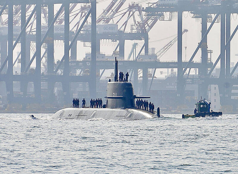 《TAIPEI TIMES》 ‘Hai Kun’ sea trials to include deep diving tests