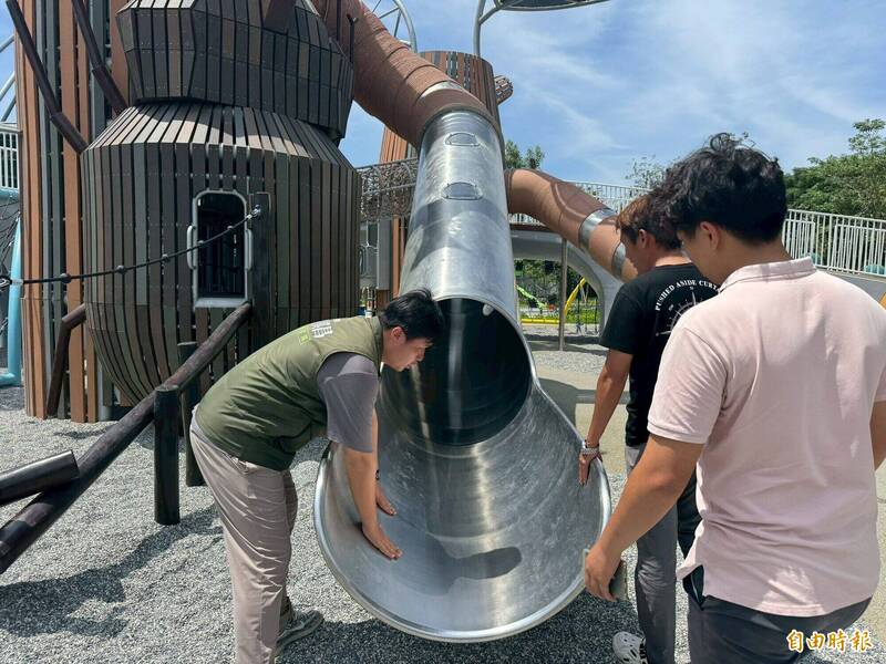 獨角仙生態公園車位不足及遊具燙人 中市建設局:將研議改善