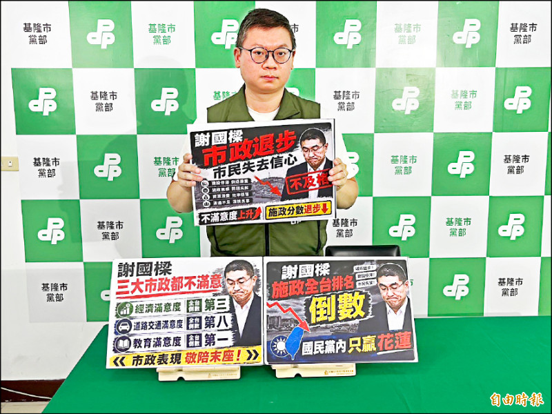 媒體公布》謝國樑施政滿意度 連3年不及格