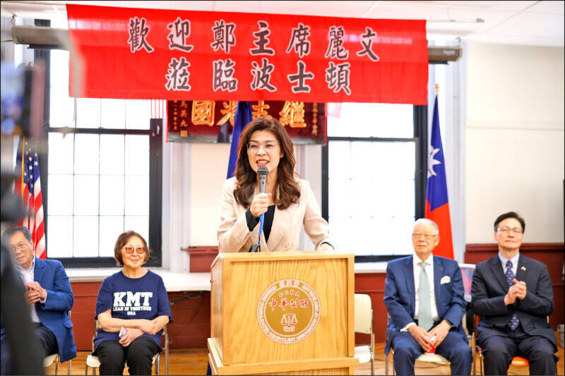 鄭麗文訪美被當「中國的人」? 官員:親北京僑團在力挺