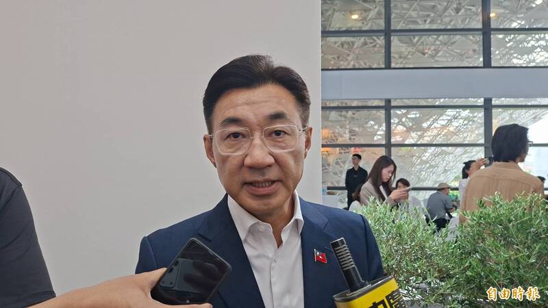 中捷藍線追加千億「沉默」挨轟 江啟臣：會積極督促爭取補助