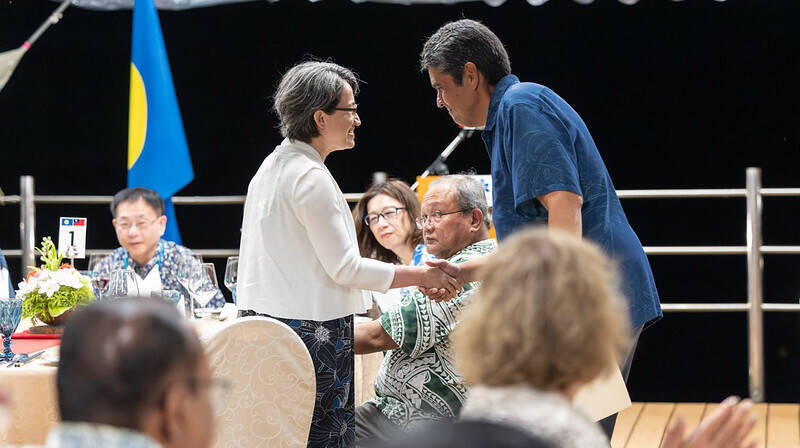 帛琉總統：台灣是帛琉真正且卓越的夥伴 兩國關係穩固且持續深化