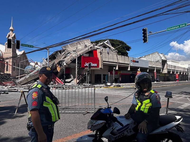 菲律賓規模7.8強震 外交部：當地僑民平安無虞