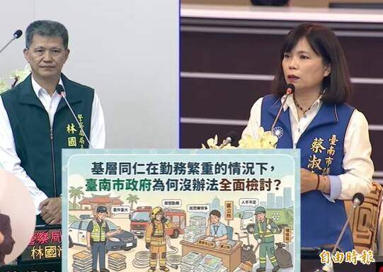 台南8連霸議員告別議會 蔡淑惠：盼助理費爭議不再重演