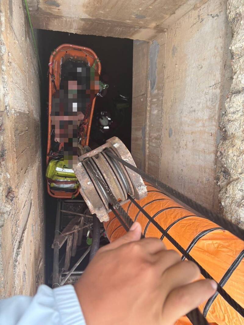 竹市汙水工程工地 驚傳3名工人缺氧受困