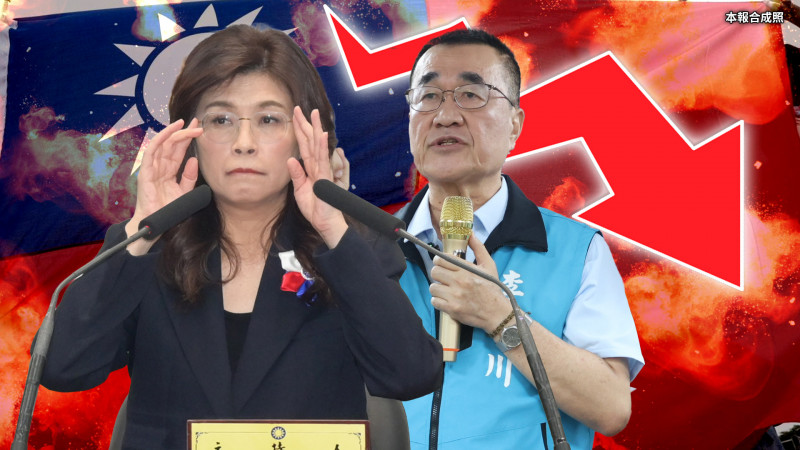 自由爆新聞》鄭麗文被爆料！自家民調驚洩國民黨快玩完了