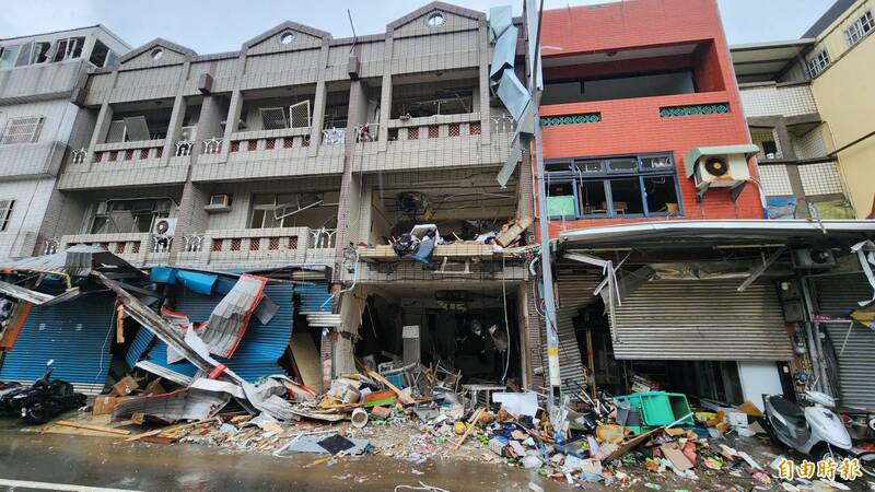 新竹高翠路氣爆  8戶18人需緊急安置