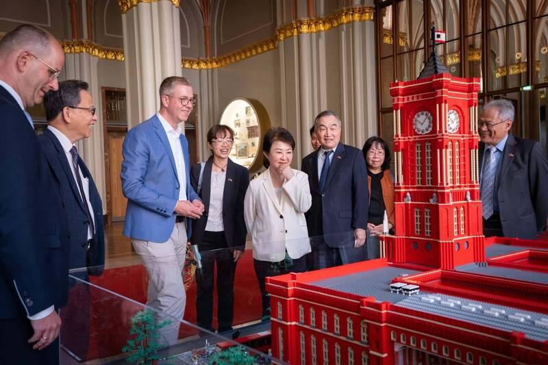 盧秀燕出訪歐洲首站 喊「讓世界看見台中」