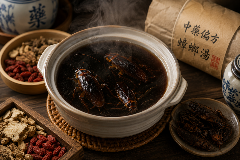 很多人喝過?他憶中藥偏方「蟑螂湯」 一票苦主尖叫:童年惡夢