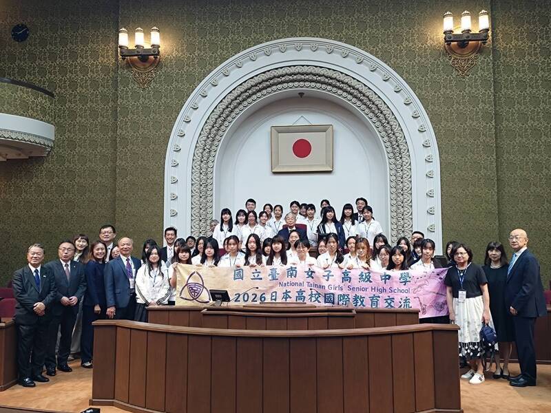 台南女中攜手京都光華高校登演 台日青春友誼再升溫