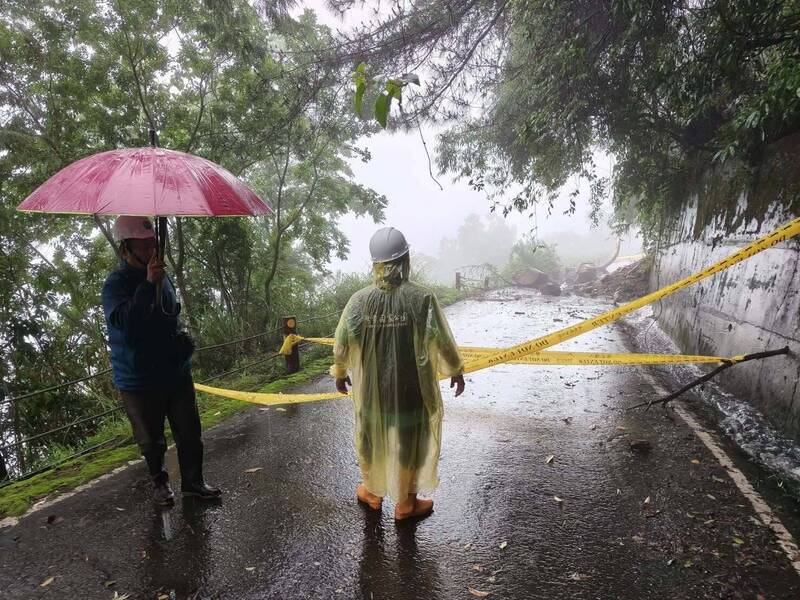 豪雨轟炸！雪霸司馬限林道18.8K大面積坍方 估下午搶通