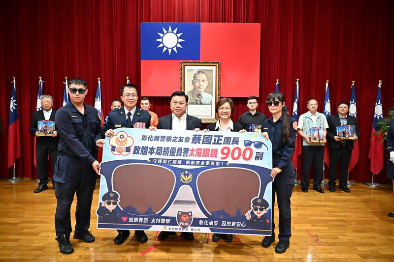 彰化表揚66績優警員 警友會貼心送「這1禮」