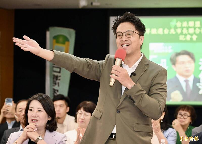 批北市府「目標訂太低」 沈伯洋:還沒當選政績就往上加