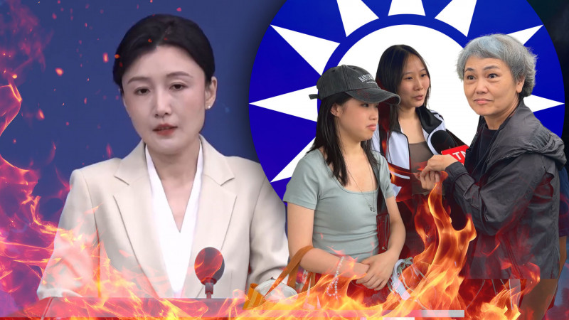 自由爆新聞》國民黨狂翻車踢鐵板！街訪被問「這事」直球嗆爆：笑話