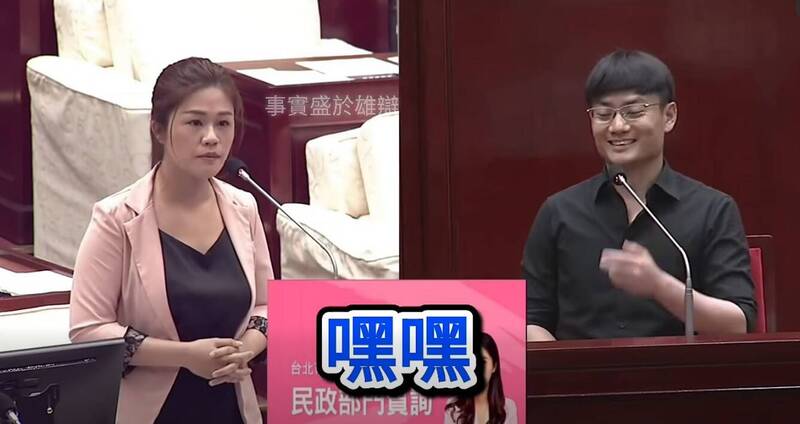 秒收起嬉皮笑臉!她質詢電爆殷瑋影片曝 網友狂讚: 戰力超強