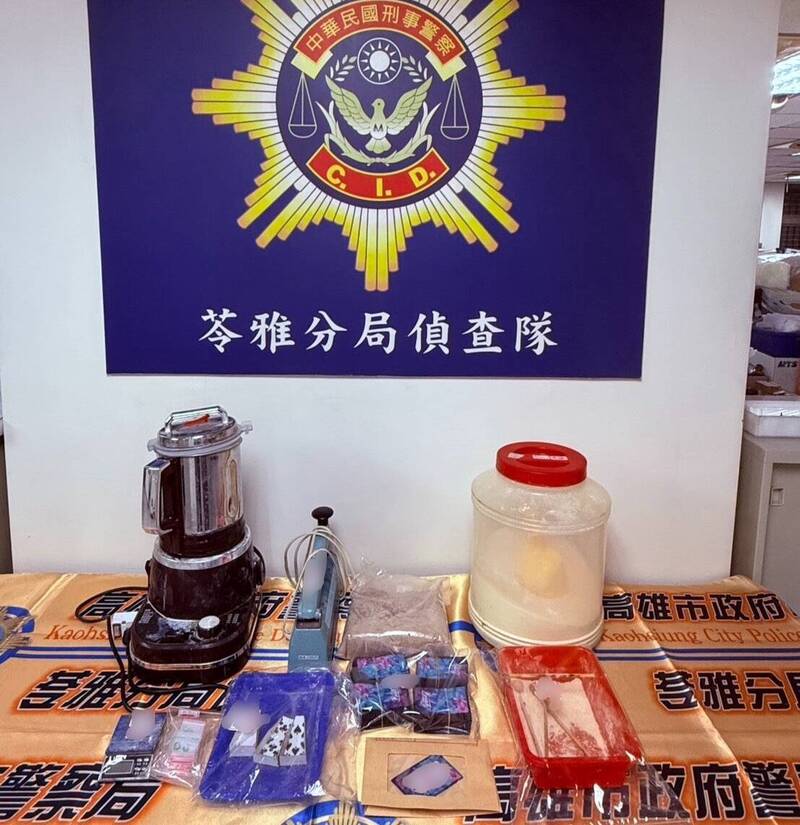 高雄男藏身透天厝販毒 人贓俱獲落網了