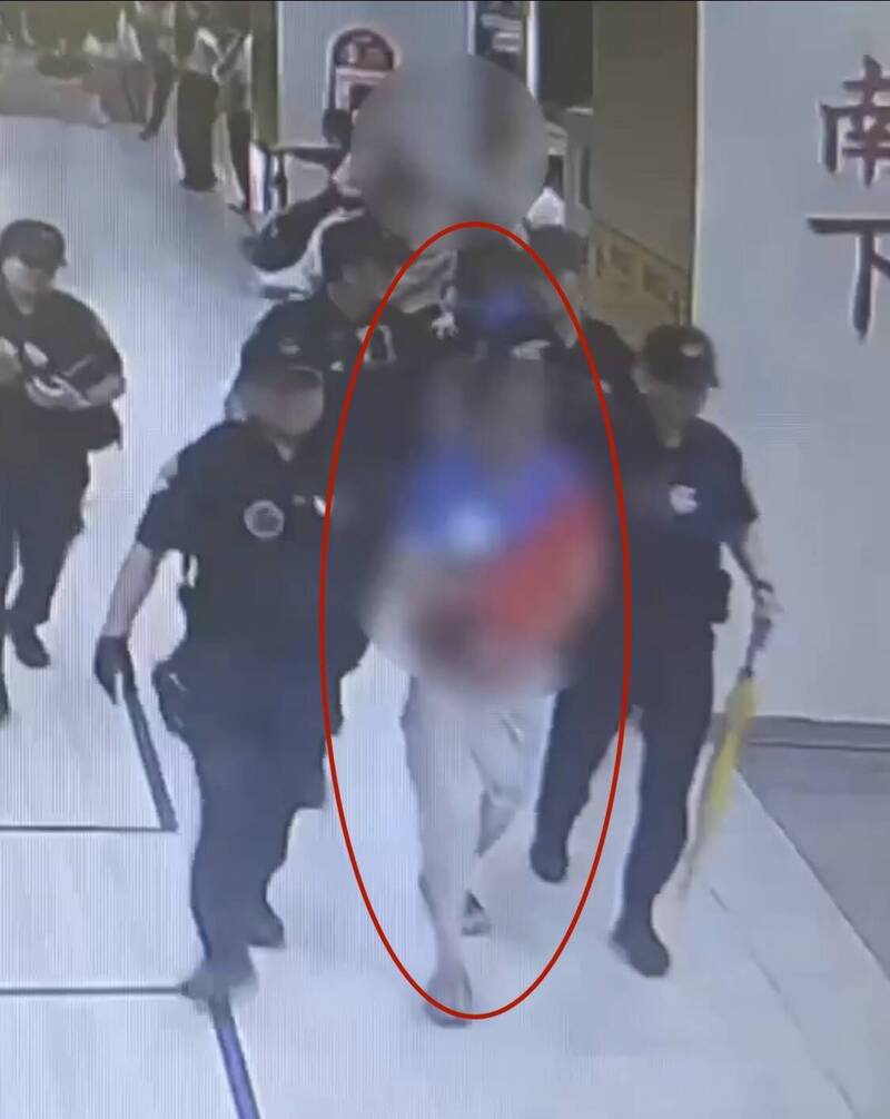 男子未買票執意搭自強號 與鐵警爆肢體衝突被逮