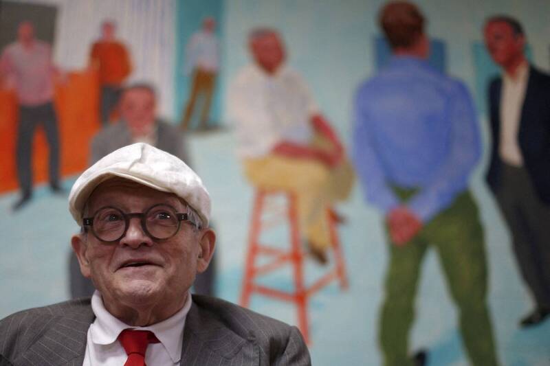 英國普普藝術大師霍克尼辭世 享壽88歲