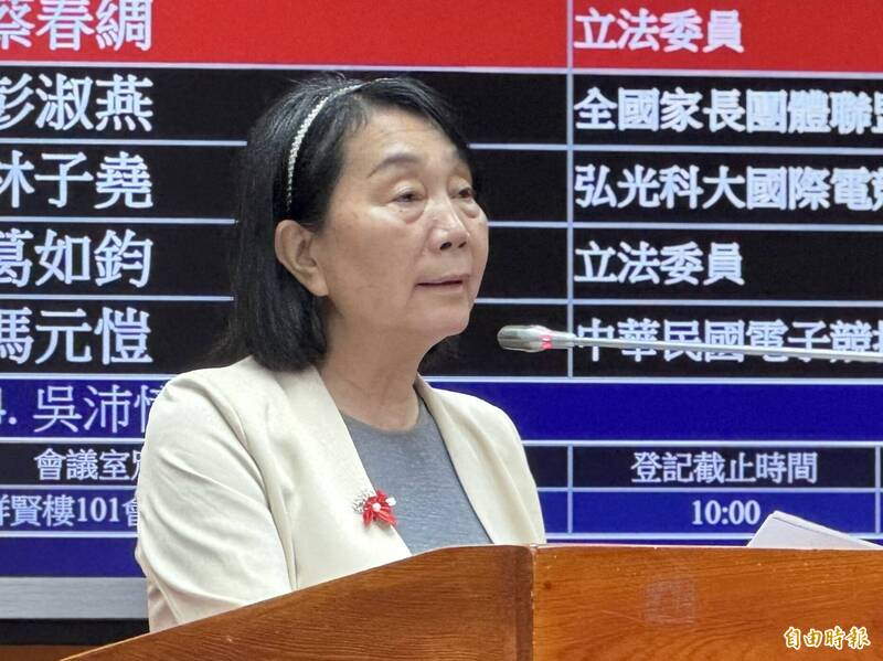 尊重翁曉玲刪光文化部媒宣費 蔡春綢:公帑不能發包給顏色親近側翼