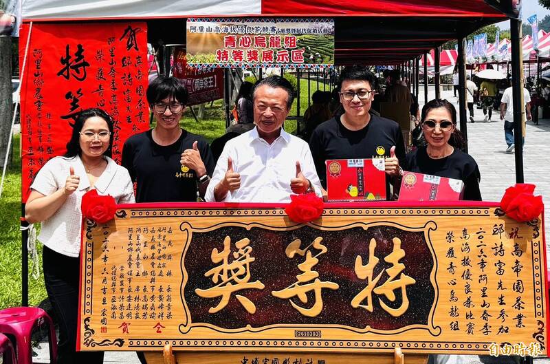 阿里山春茶賽揭曉 青心烏龍組特等獎每斤飆上8萬