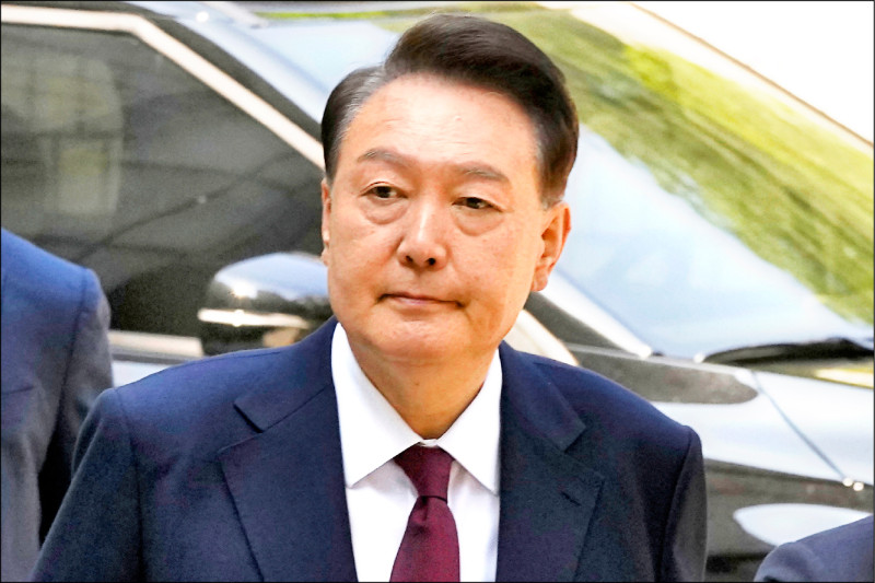 南韓前總統尹錫因涉嫌為戒嚴製造正當性而下令對北韓發射無人機遭起訴，十二日被判處有期徒刑卅年。（美聯社檔案照）