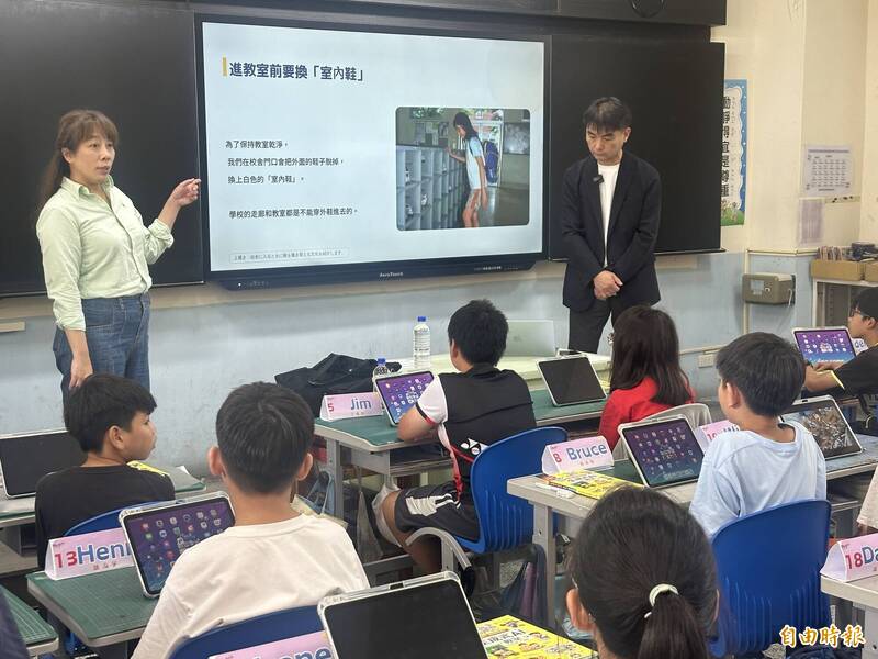 盼打造AI教學示範基地! 土庫國小邀日本AI教育專家交流