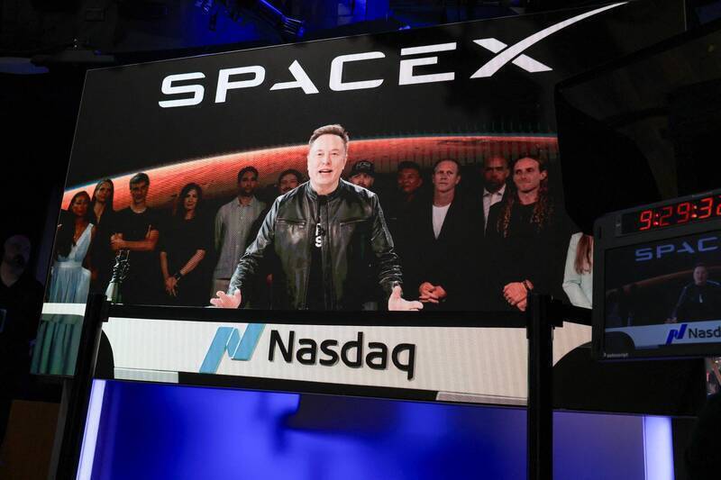SpaceX上市「7巨頭」不夠用 網提議改「芒果」仍有遺珠