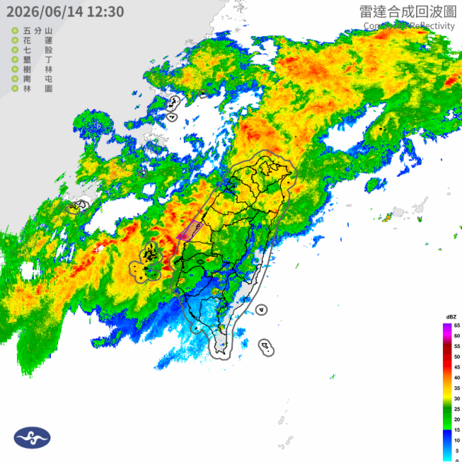 國家級警報!大雷雨炸彰化、雲林 慎防強風強雨