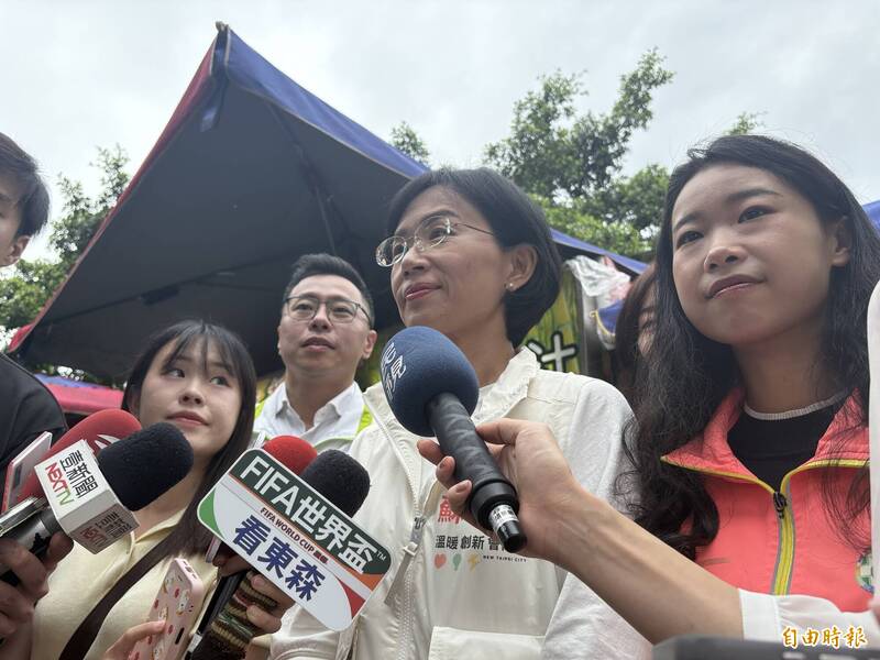 跑行程也被藍營跟蹤?蘇巧慧:行程重疊是常有的事
