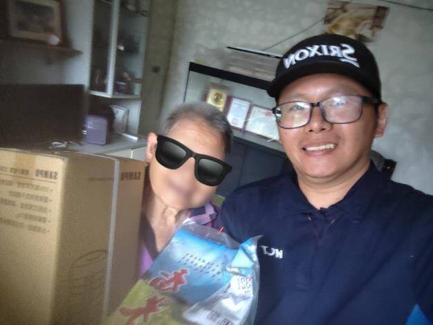 新竹物流配送端節賀禮 送暖竹縣百戶弱勢家庭