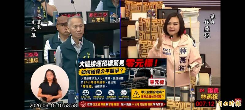 台南大體接運爆「0元標」 議員質疑殯葬市場失衡