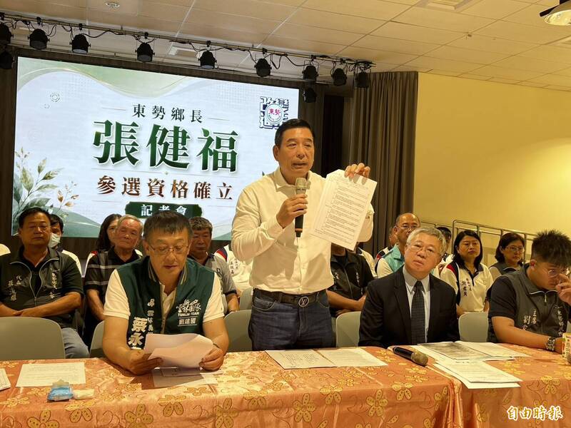 誤判排黑條款上月宣布退選 雲林東勢鄉長張健福:參選到底