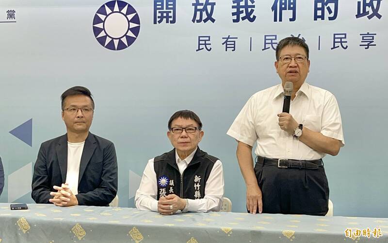 竹北藍白怎麼合?民眾黨議員林碩彥支持全民調政黨互比