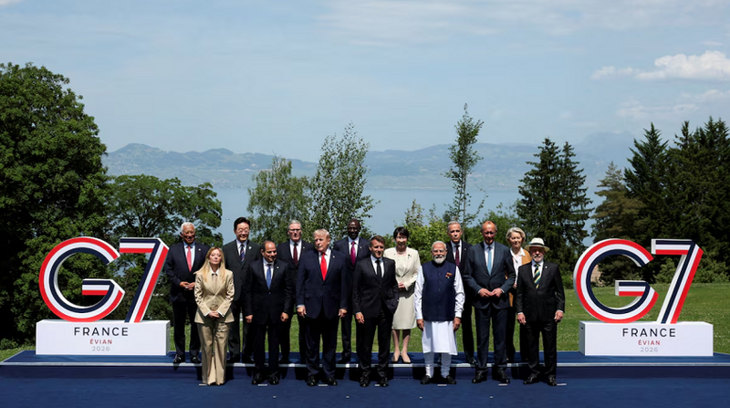 像處理中東戰火 G7峰會李在明籲川普主導南北韓和平進程