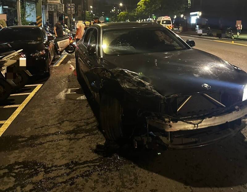 毒駕連撞5車!北市男子神情恍惚當場被逮
